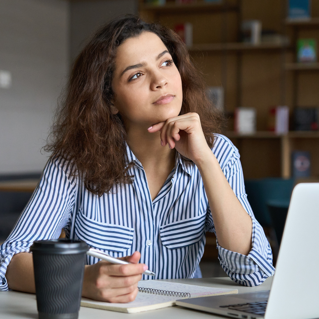A woman searching on her phone "Why Do I Need an Ultrasound?"